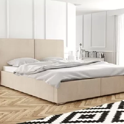 Jednolůžková čalouněná postel 120x200 SANDRINA 2 - meruňková