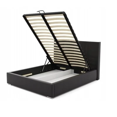 Manželská čalouněná postel 200x200 SANDRINA 2 - růžová