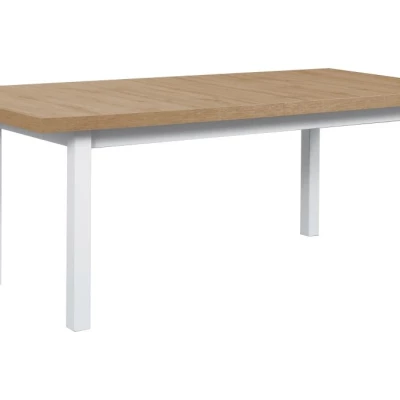 Jídelní stůl 100x200/280 (2x40) PENELOPE 7 - dub artisan / bílý