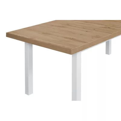 Jídelní stůl 100x200/280 (2x40) PENELOPE 7 - dub artisan / bílý