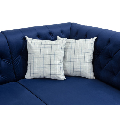 VÝPRODEJ - Sedačka do U na každodenní spaní SKAGEN - béžová, pravý roh