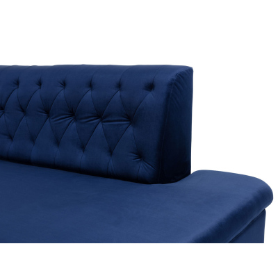 VÝPRODEJ - Sedačka do U na každodenní spaní SKAGEN - béžová, pravý roh