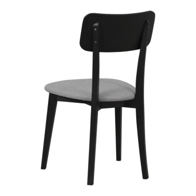 Jídelní židle NINA 6 - černá / šedá