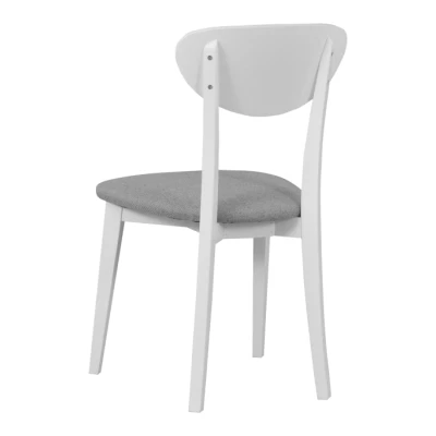 Jídelní židle NINA 7 - bílá / šedá