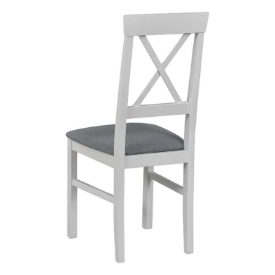 Jídelní židle JARMILA 14D - bílá / šedá