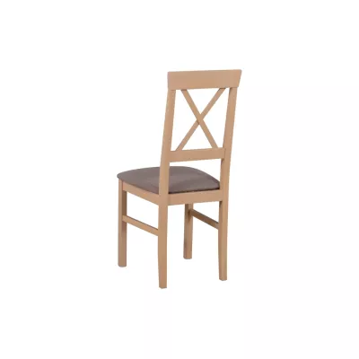 Jídelní židle JARMILA 14D - dub sonoma / hnědá