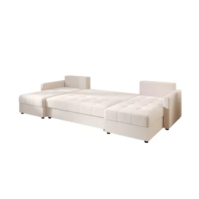 Rozkládací sedací souprava do U ADELINDE - krémová