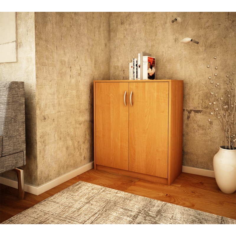 VÝPRODEJ - Komoda s dvířky IBOJA - olše