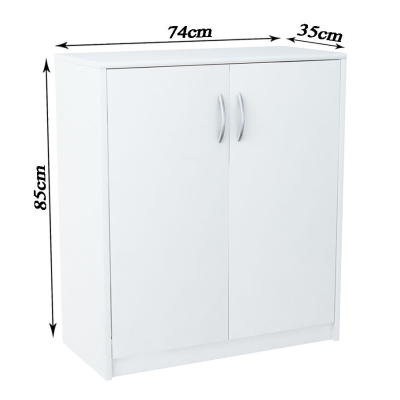 VÝPRODEJ - Komoda s dvířky IBOJA - olše