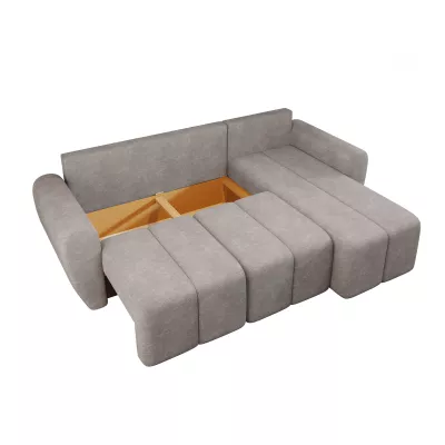 Designová rozkládací sedačka BIANA - šedá