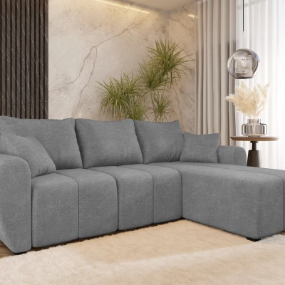 Designová rozkládací sedačka BIANA - šedá