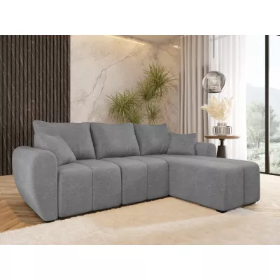 Designová rozkládací sedačka BIANA - šedá