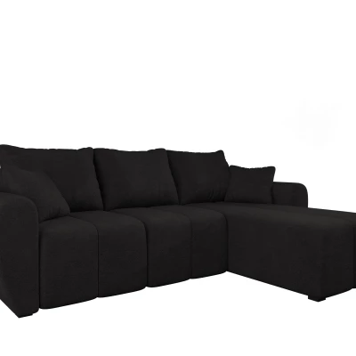 Designová rozkládací sedačka BIANA - černá