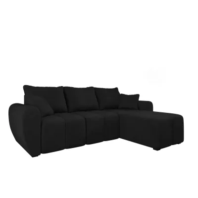 Designová rozkládací sedačka BIANA - černá