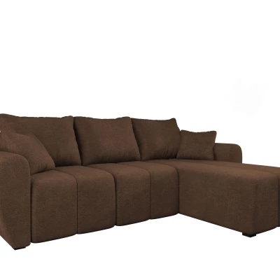 Designová rozkládací sedačka BIANA - hnědá