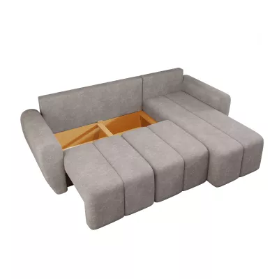 Designová rozkládací sedačka BIANA - hnědá