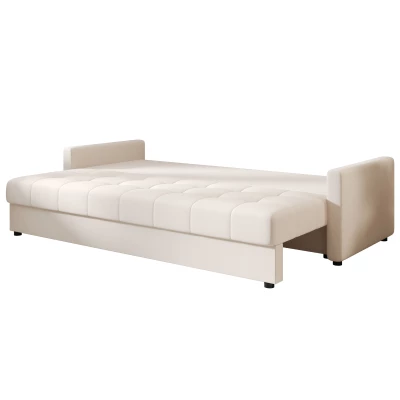 Rozkládací pohovka ADELINDE - smetanová