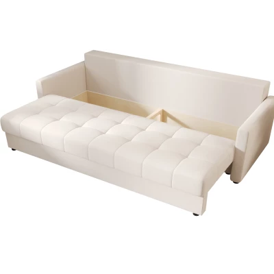 Rozkládací pohovka ADELINDE - smetanová