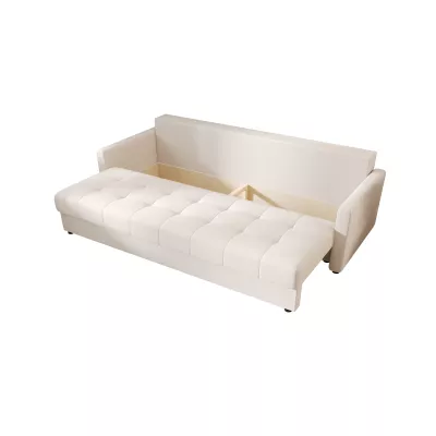 Rozkládací pohovka ADELINDE - smetanová