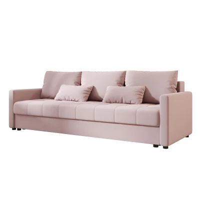 Rozkládací pohovka ADELINDE - růžová