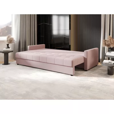 Rozkládací pohovka ADELINDE - růžová