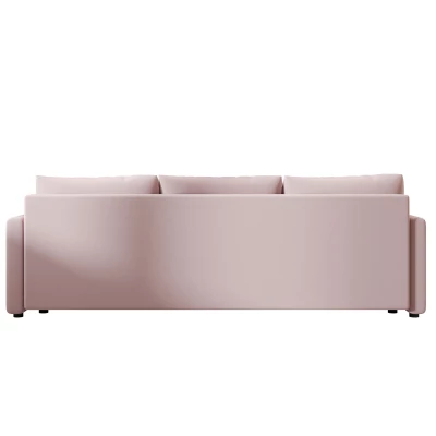 Rozkládací pohovka ADELINDE - růžová