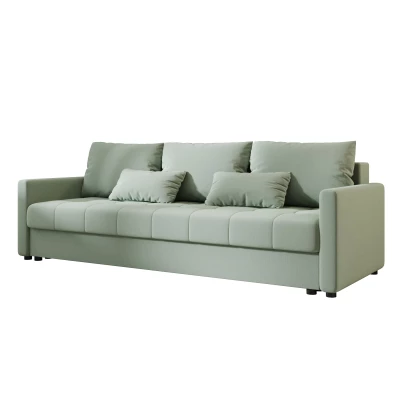 Rozkládací pohovka ADELINDE - zelená