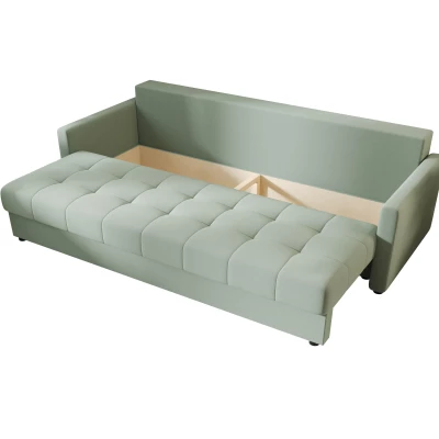 Rozkládací pohovka ADELINDE - zelená