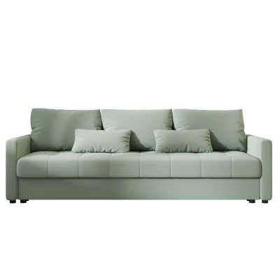 Rozkládací pohovka ADELINDE - zelená