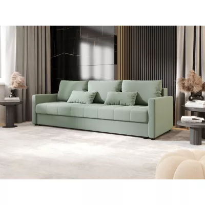 Rozkládací pohovka ADELINDE - zelená