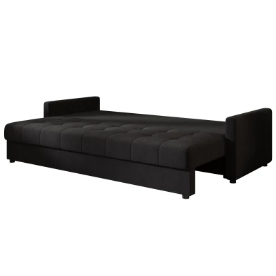 Rozkládací pohovka ADELINDE - černá 1