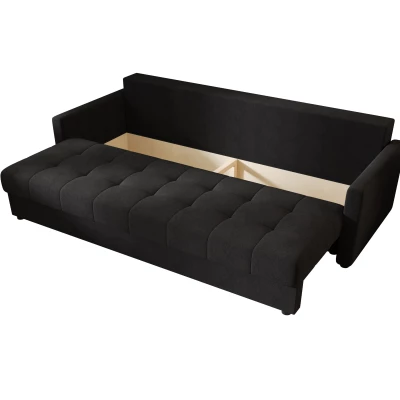 Rozkládací pohovka ADELINDE - černá 1