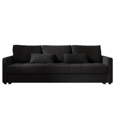 Rozkládací pohovka ADELINDE - černá 1