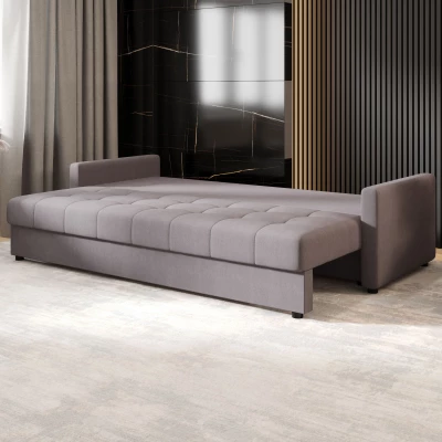 Rozkládací pohovka ADELINDE - šedá