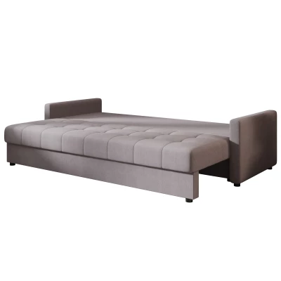 Rozkládací pohovka ADELINDE - šedá