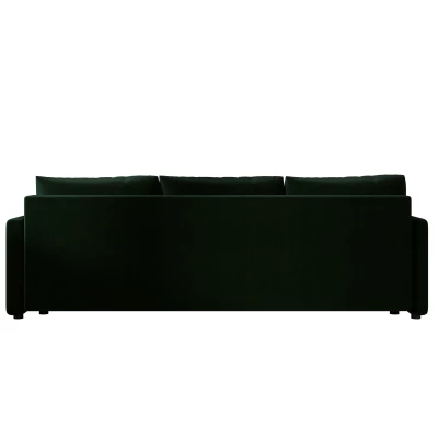 Rozkládací pohovka ADELINDE - tmavě zelená