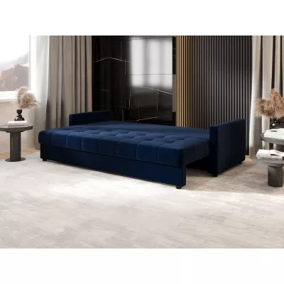 Rozkládací pohovka ADELINDE - tmavě modrá