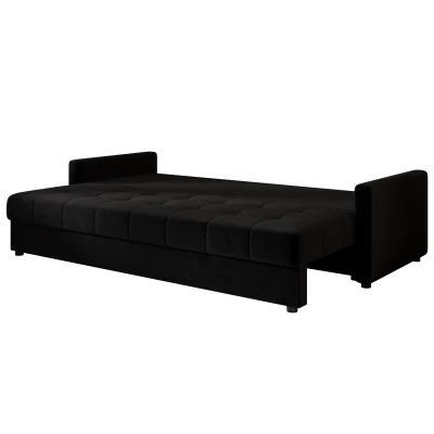 Rozkládací pohovka ADELINDE - černá 2