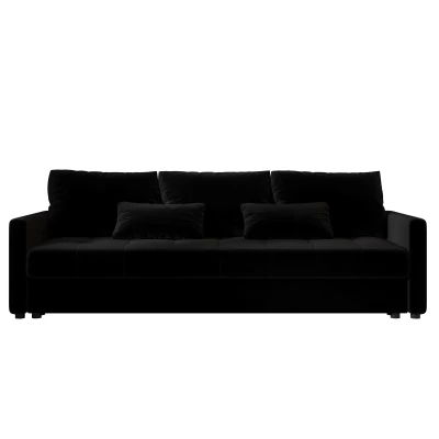 Rozkládací pohovka ADELINDE - černá 2