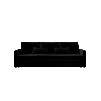 Rozkládací pohovka ADELINDE - černá 2