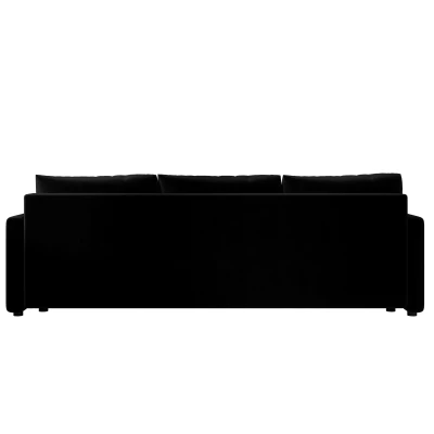 Rozkládací pohovka ADELINDE - černá 2