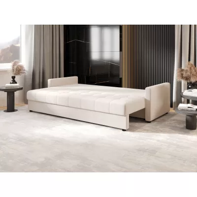 Rozkládací pohovka ADELINDE - krémová