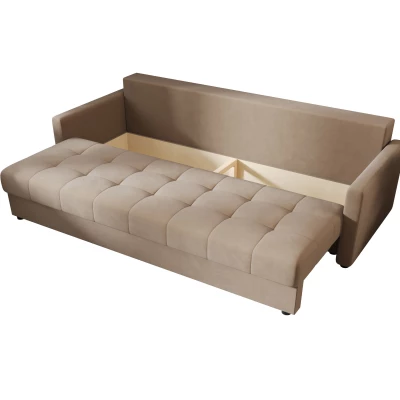 Rozkládací pohovka ADELINDE - hnědá