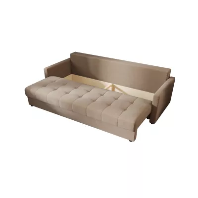 Rozkládací pohovka ADELINDE - hnědá