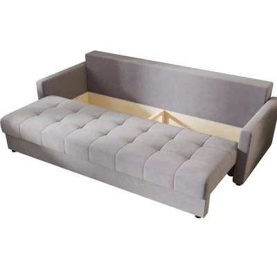 Rozkládací pohovka ADELINDE - světle šedá