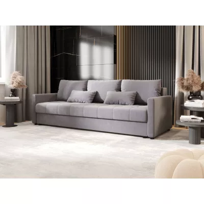 Rozkládací pohovka ADELINDE - světle šedá