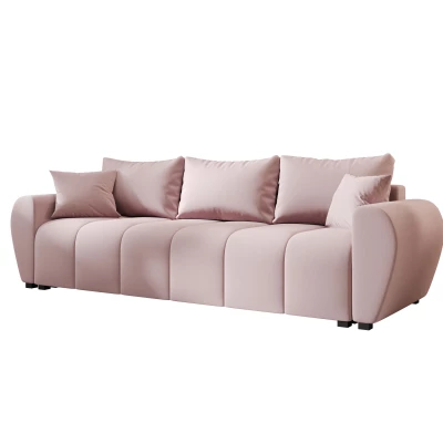 Rozkládací pohovka LUKAVA - růžová