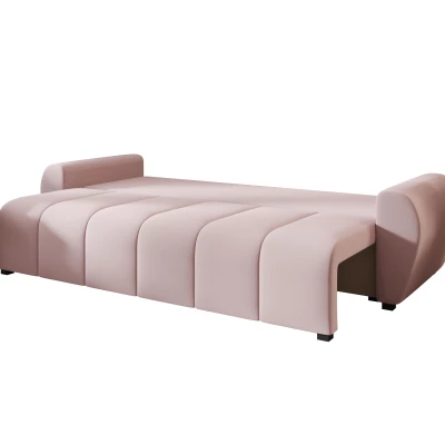 Rozkládací pohovka LUKAVA - růžová