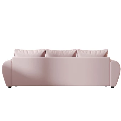 Rozkládací pohovka LUKAVA - růžová