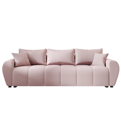 Rozkládací pohovka LUKAVA - růžová